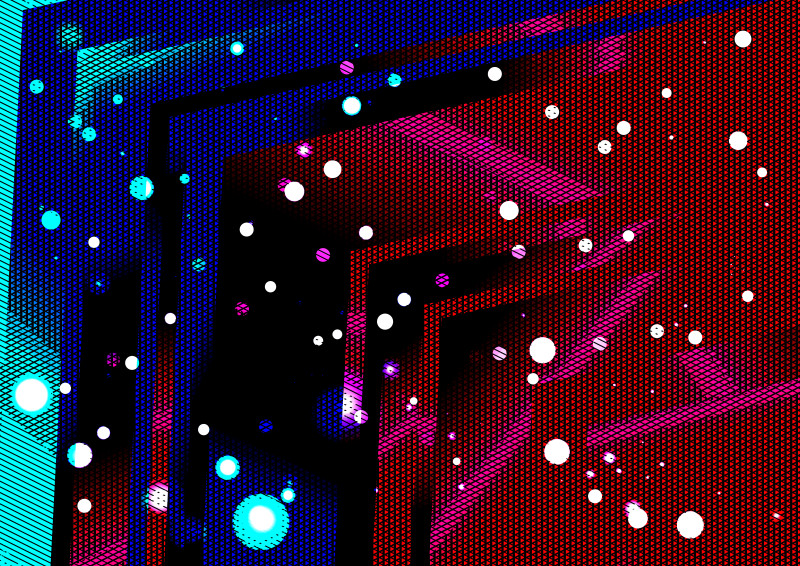 Black Red and Blue Background Image