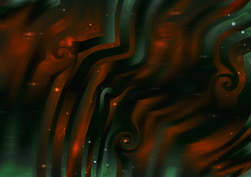 Black Red and Green Abstract Background Design