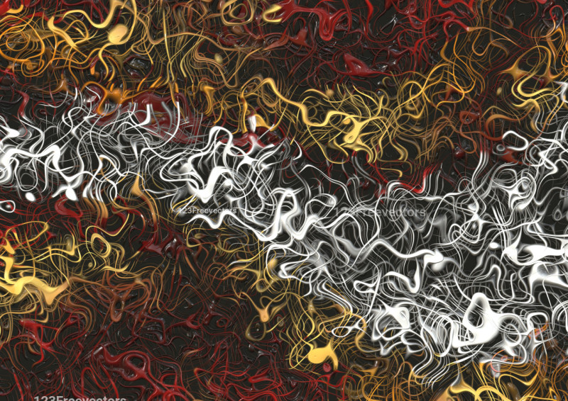 Abstract Black Red and Orange Graphic Background