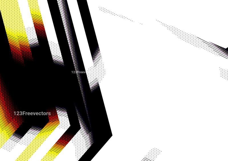 Abstract Black Red and Yellow Background