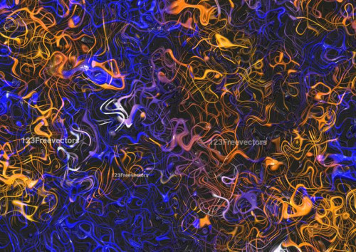 Blue Orange and Black Background Image