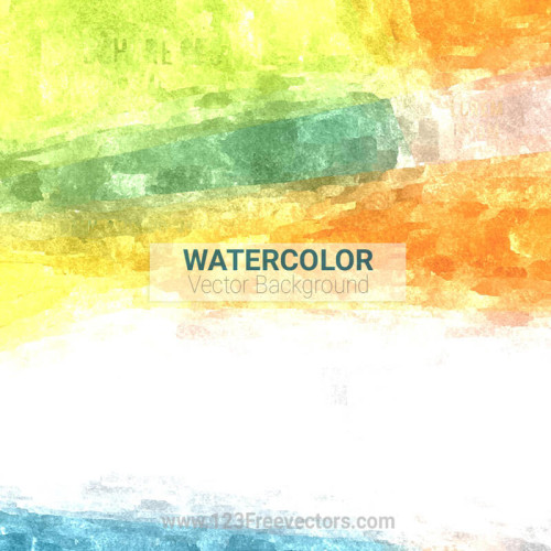 Colorful Watercolor Background Free