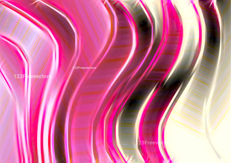 Abstract Pink Beige and Black Graphic Background Design