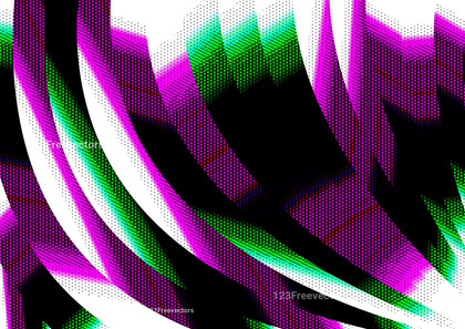Pink Green and Black Graphic Background