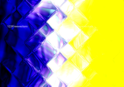 Abstract Blue Yellow and White Background