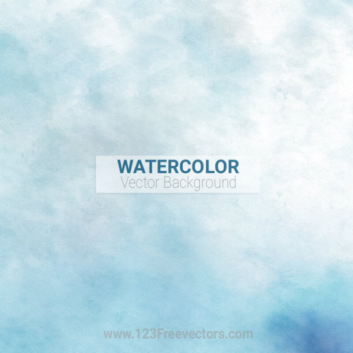 Blue Watercolor Background