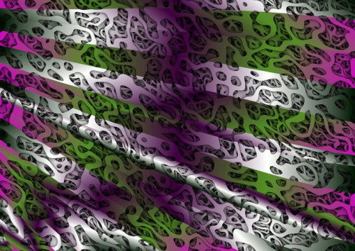 Pink Green and White Abstract Background
