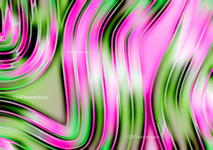 Pink Green and White Abstract Background Image