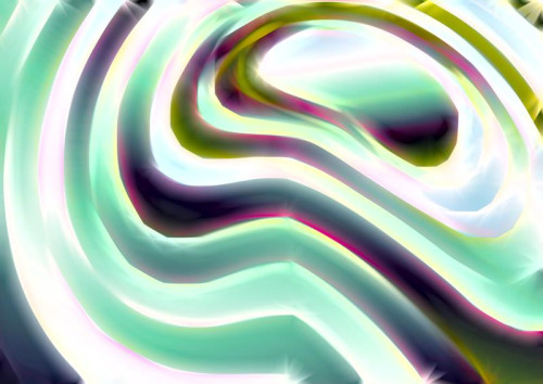 Abstract Pink Green and White Graphic Background Design