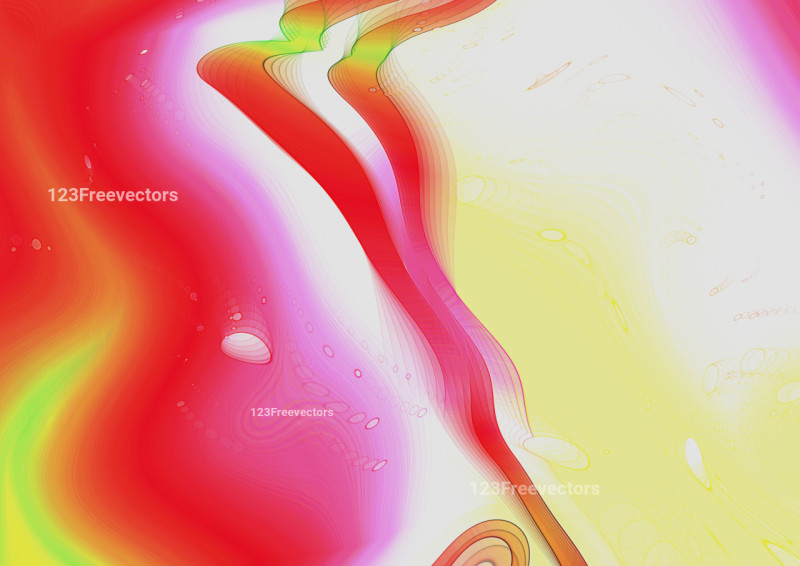 Red White and Yellow Abstract Background