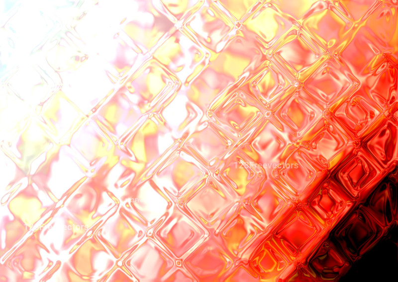 Abstract Red White and Yellow Graphic Background Image