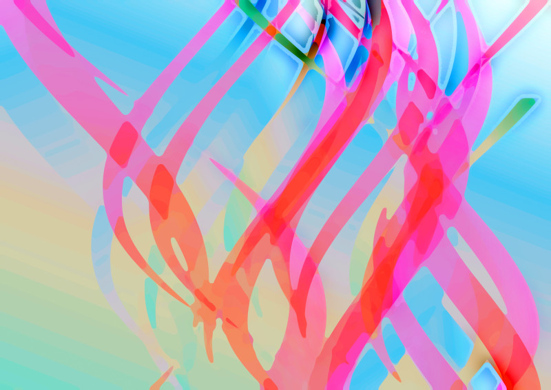 Beige Blue and Pink Background