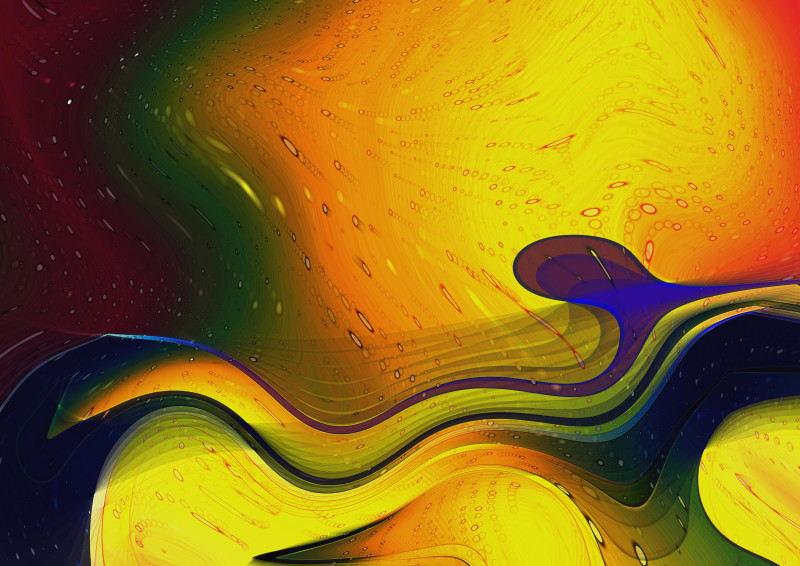 Blue Green and Yellow Background Image