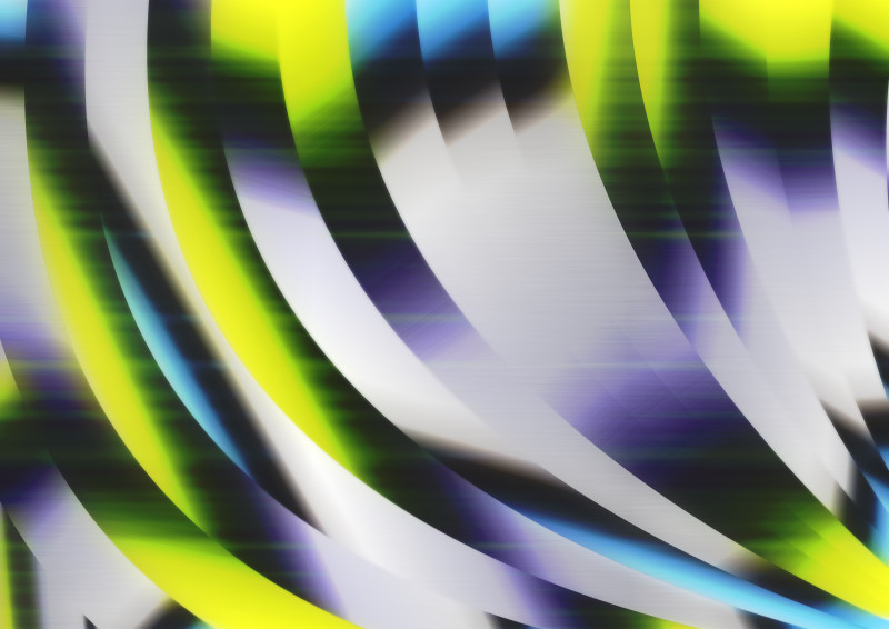 Blue Green and Yellow Abstract Graphic Background