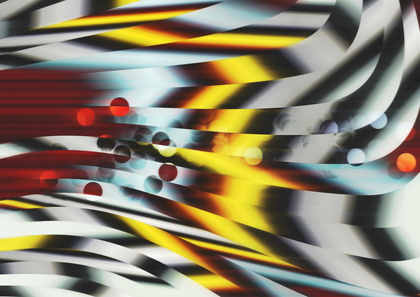 Grey Red and Yellow Abstract Graphic Background