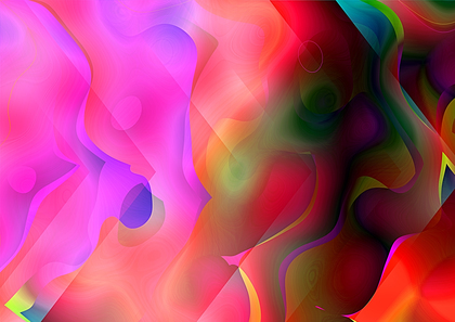 Pink Red and Green Abstract Graphic Background Image