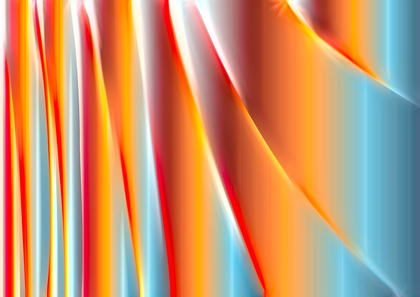 Abstract Red Orange and Blue Graphic Background