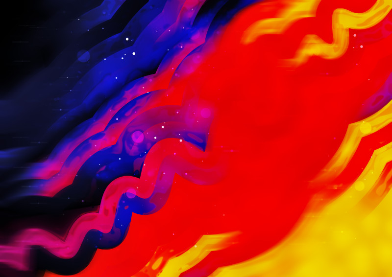 Red Yellow and Blue Graphic Background Design