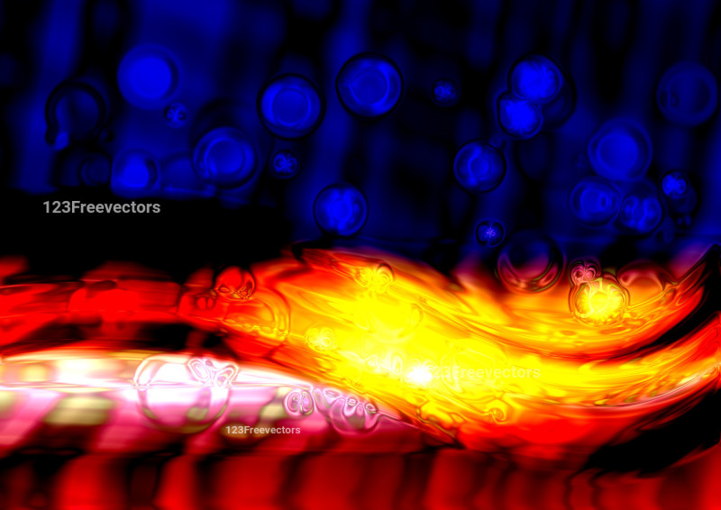 Red Yellow and Blue Abstract Graphic Background Design