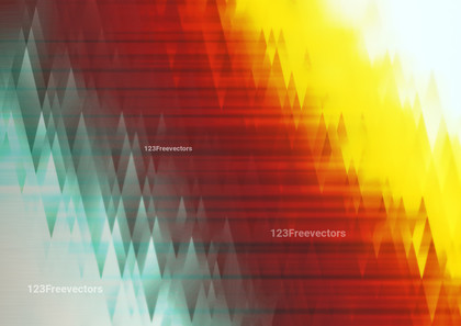Abstract Red Yellow and Green Graphic Background Design