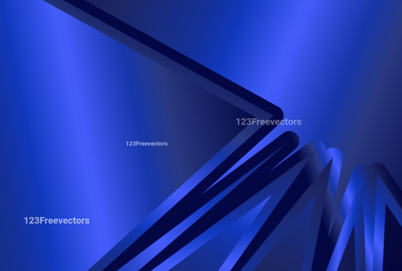 Abstract Royal Blue Gradient Background Vector Image