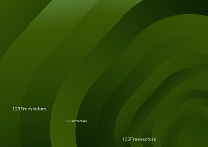 Abstract Dark Green Gradient Background