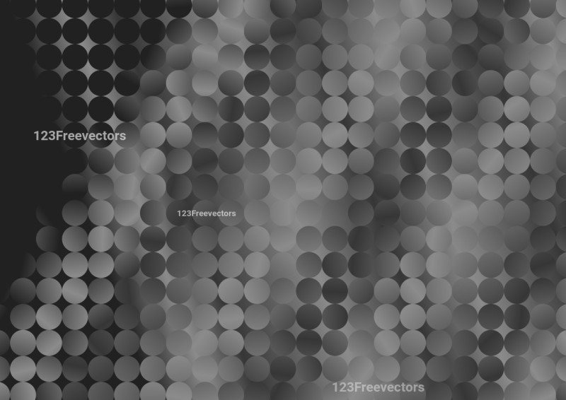 Abstract Dark Grey Gradient Background