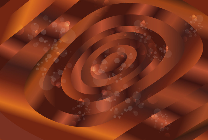 Dark Orange Gradient Background Illustration