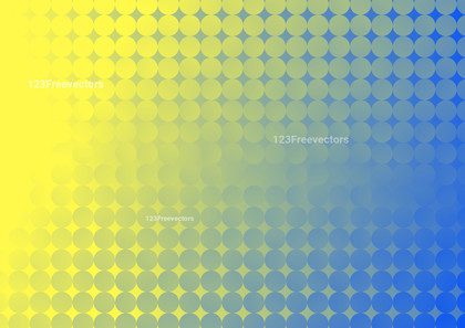 Blue and Yellow Gradient Background