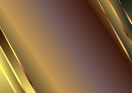 Abstract Brown and Gold Gradient Background Vector Image
