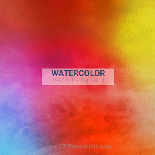Colorful Watercolor Background Illustrator