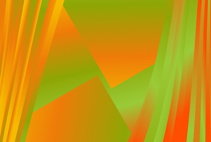 Orange and Green Gradient Background