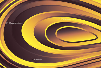 Abstract Yellow and Brown Gradient Background