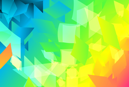 Blue Green and Orange Gradient Background Vector Art