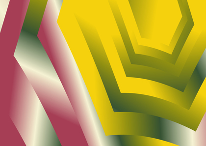 Pink Green and Yellow Gradient Background