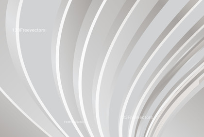 Abstract Grey Curved Stripes Background