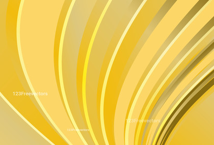 Dark Yellow Curved Stripes Background Image