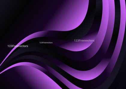Cool Purple Gradient Wave Background