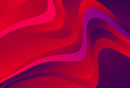 Abstract Red and Purple Gradient Wave Background Image