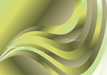 Wavy Yellow and Brown Gradient Background Graphic
