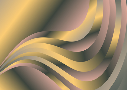 Abstract Wavy Grey Red and Yellow Gradient Background