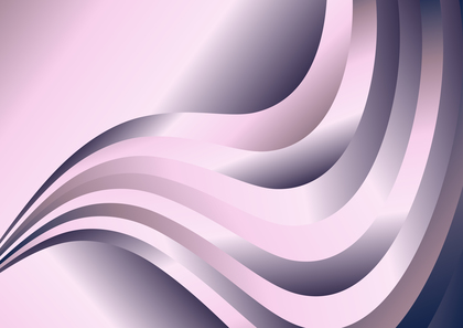 Pink Blue and Grey Gradient Wavy Background Vector Eps