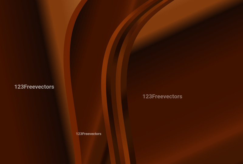 Dark Orange Gradient Wave Background Graphic