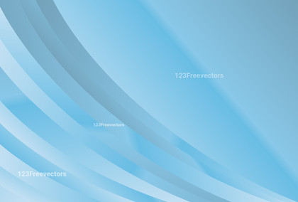 Light Blue Abstract Gradient Curve Background Image
