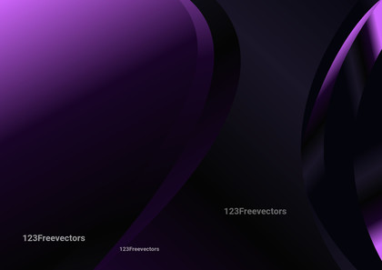 Cool Purple Abstract Gradient Curve Background