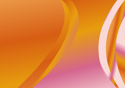 Pink and Orange Abstract Gradient Curved Background Vector Eps