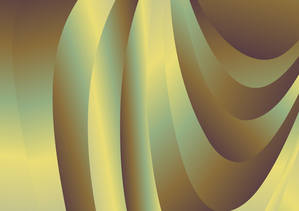 Yellow and Brown Abstract Gradient Curved Background