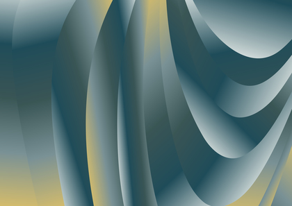 Yellow Grey and Blue Gradient Curve Background