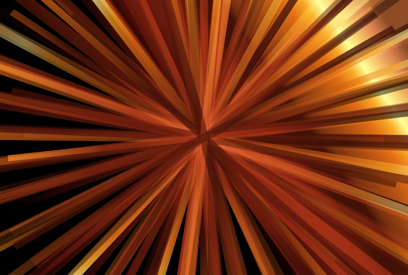 Black Red and Orange Sunburst Background