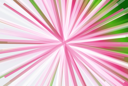 Pink Green and White Starburst Background Vector Eps